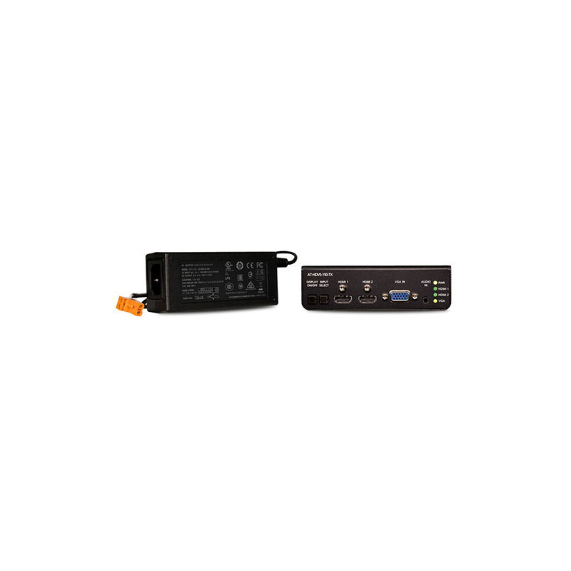 Extensor Atlona AT-HDVS-150-TX-PSK Extensor/Conmutador 4K HDMI/HDBaseT y VGA de 3 puertos, 70 metros 464,97 €
