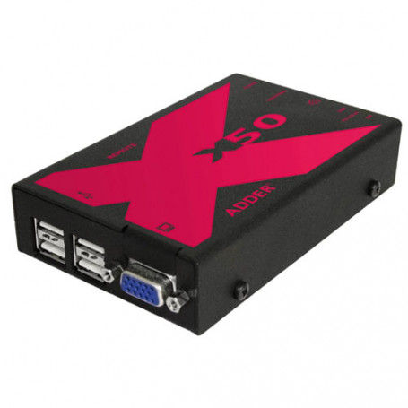 Adder Set Extensor KVM Adderlink X50 VGA/USB/Audio sobre CATx hasta 50 metros - X50-IEC 465,19 €