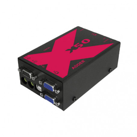 Adder Set Extensor KVM Adderlink X50 MultiScreen VGA/USB sobre CATx hasta 50 metros - X50-MS2-IEC 687,96 €