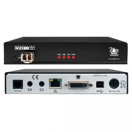 Adder Set Extensor KVM Adderlink XD150 DVI sobre fibra multimodo hasta 150m - XD150FX-MM-IEC 1.190,70 €