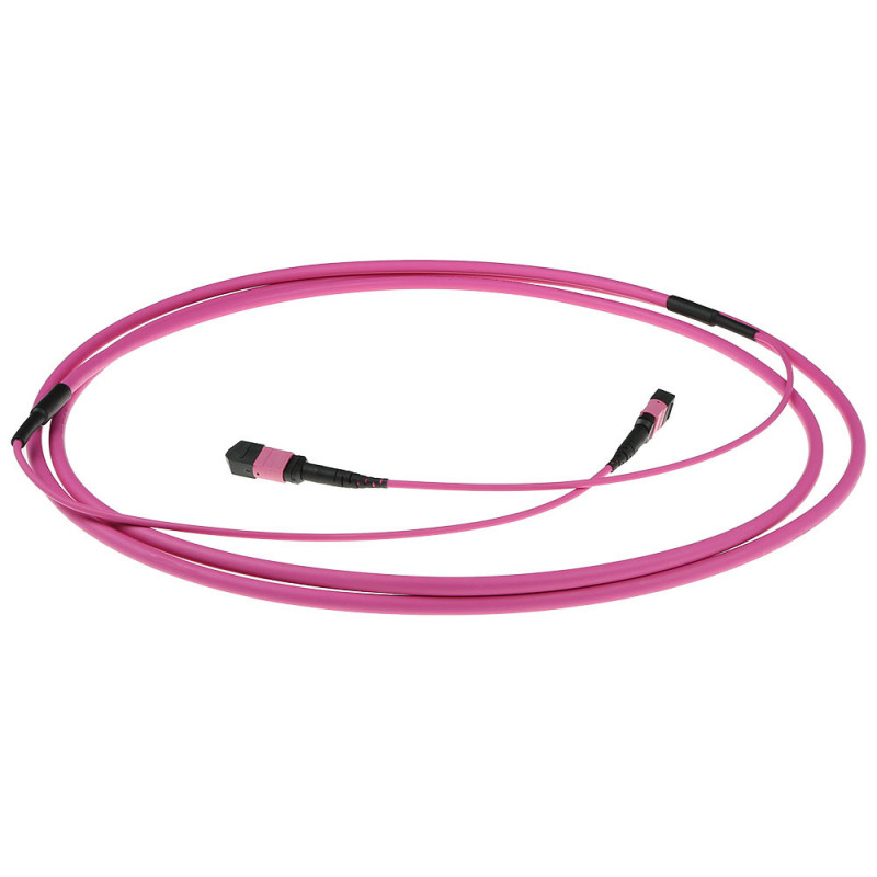 Cable de Fibra Óptica Multimodo 25 metros 50/125 OM4(OM3) con conectores hembra MTP/MPO - polaridad A 200,01 €