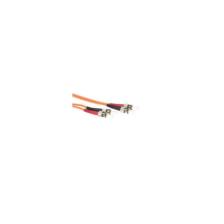 Cable de fibra óptica Multimodo 62.5/125 OM1 duplex LSZH con conectores ST 2,00 m - RL1002 8,80 €