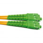 ACT Cable de conexión de fibra Monomodo 9/125 OS2 duplex LSZH con conectores SC/APC 15,00 m - RL1615 14,82 €