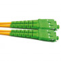 ACT Cable de conexión de fibra Monomodo 9/125 OS2 duplex LSZH con conectores SC/APC 50,00 m - RL1650 33,09 €