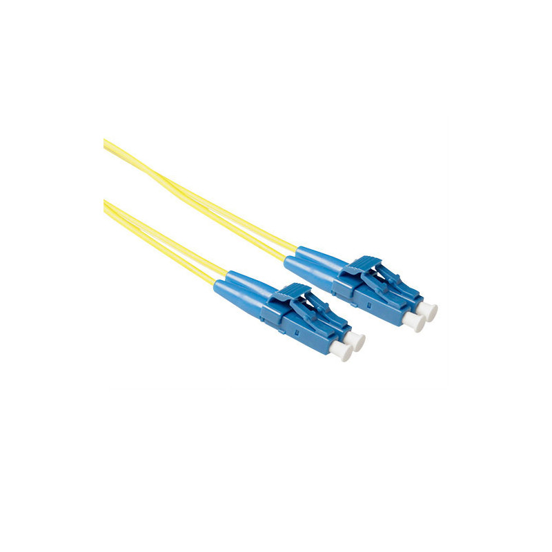 Cable de fibra óptica Monomodo 9/125 OS2 duplex LSZH con conectores cortos LC 0,50 m - RL1700 9,23 €