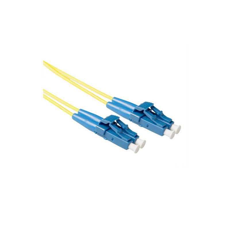 ACT Cable de conexión de fibra Monomodo 9/125 OS2 duplex LSZH con conectores cortos LC 5,00 m - RL1705 12,06 €