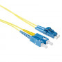 ACT Cable de conexión de fibra Monomodo 9/125 OS2 duplex LSZH con conectores cortos LC/SC 0,50 m - RL1800 9,07 €