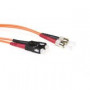 Cable de Fibra Óptica Multimodo 62.5/125 OM1 duplex LSZH con conectores ST/SC 20,00 m