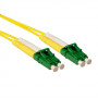 ACT Cable de conexión de fibra Monomodo 9/125 OS2 duplex LSZH con conectores LC/APC8 0,50 m - RL2600 9,33 €