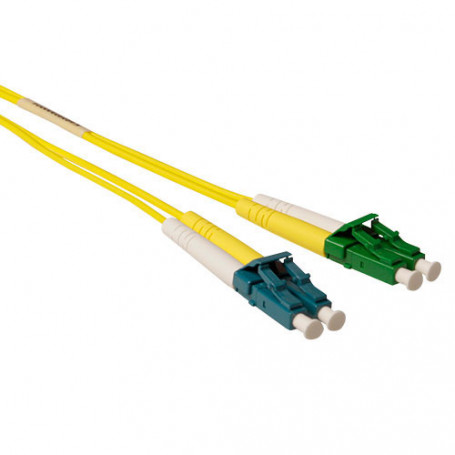 Cable de Fibra Óptica Monomodo 9/125 OS2 duplex LSZH con conectores LC/APC a LC/UPC 3,00 m 11,48 €