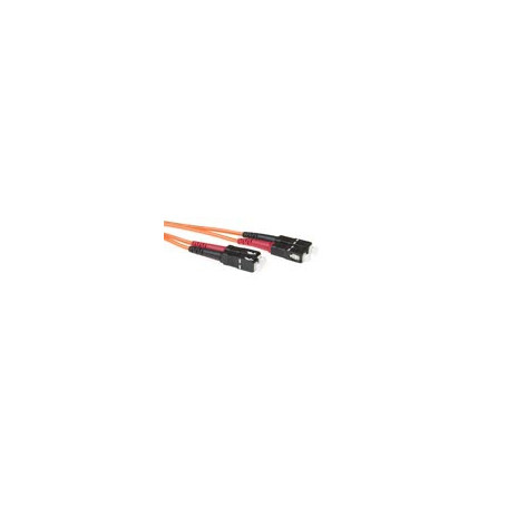 ACT Cable de conexión de fibra Multimodo 62.5/125 OM1 duplex LSZH con conectores SC 1,00 m - RL3001 8,21 €