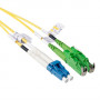 Cable de fibra óptica Monomodo 9/125 OS2 duplex LSZH con conectores E2000/APC y LC/UPC 3,00 m - RL3203 38,52 €