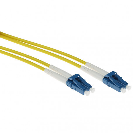 Cable de Fibra Óptica Monomodo LC-LC 9/125µm OS2 Duplex Reforzado 0.5m
