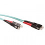ACT Cable de conexión de fibra Multimodo 50/125 OM3 duplex LSZH con conectores SC 1,00 m - RL3601 8,38 €