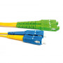 ACT Cable de conexión de fibra Monomodo 9/125 OS2 duplex LSZH con conectores SC/APC y SC/PC 0.50 m - RL3800 9,96 €