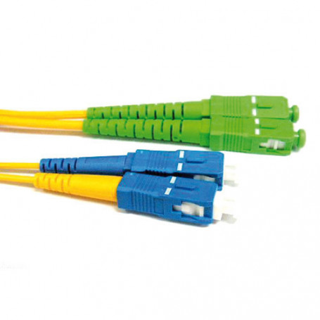 ACT Cable de conexión de fibra Monomodo 9/125 OS2 duplex LSZH con conectores SC/APC y SC/PC 25,00 m - RL3825 20,48 €