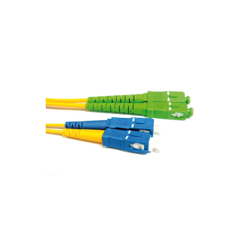 ACT Cable de conexión de fibra Monomodo 9/125 OS2 duplex LSZH con conectores SC/APC y SC/PC 30,00 m - RL3830 22,38 €
