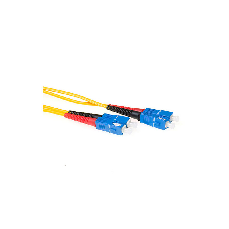 ACT Cable de conexión de fibra Monomodo 9/125 OS2 duplex LSZH con conectores SC 0,50 m - RL3900 8,98 €