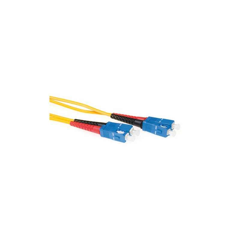 ACT Cable de conexión de fibra Monomodo 9/125 OS2 duplex LSZH con conectores SC 1,00 m - RL3901 8,56 €