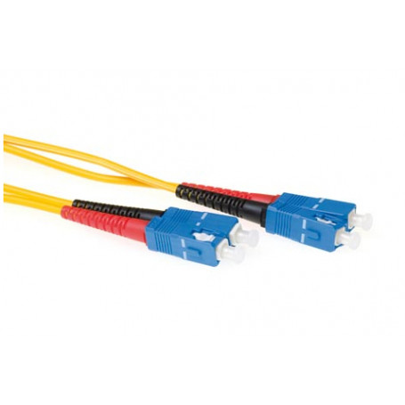 ACT Cable de conexión de fibra Monomodo 9/125 OS2 duplex LSZH con conectores SC 1,00 m - RL3901 8,56 €