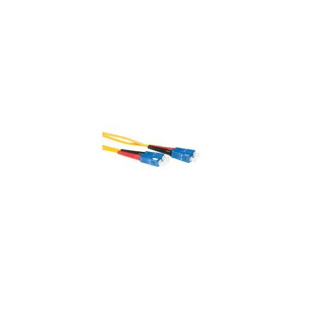 Cable de fibra óptica Monomodo 9/125 OS2 duplex LSZH con conectores SC 3,00 m - RL3903 9,38 €
