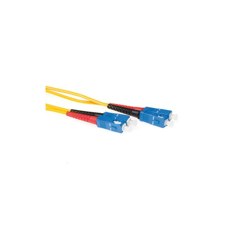 ACT Cable de conexión de fibra Monomodo 9/125 OS2 duplex LSZH con conectores SC 7,00 m - RL3907 11,02 €