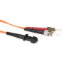 ACT Cable de conexión de fibra Multimodo 62.5/125 OM1 duplex LSZH con conectores MTRJ/ST 2,00 m - RL4002 12,30 €