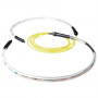 Cable de Fibra Óptica de 8 fibras Monomodo 9/125 OS2 interior/exterior con conectores LC 240 m