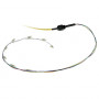 Cable de Fibra Óptica de 8 fibras Monomodo 9/125 OS2 interior/exterior con conectores LC 240 m