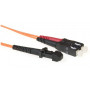 ACT Cable de conexión de fibra Multimodo 62.5/125 OM1 duplex LSZH con conectores MTRJ/SC 1,00 m - RL5001 11,65 €