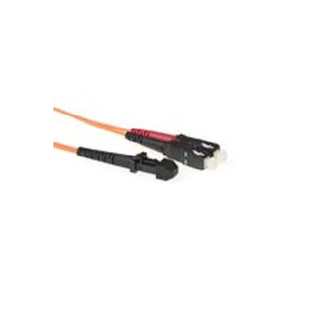 ACT Cable de conexión de fibra Multimodo 62.5/125 OM1 duplex LSZH con conectores MTRJ/SC 2,00 m - RL5002 13,39 €