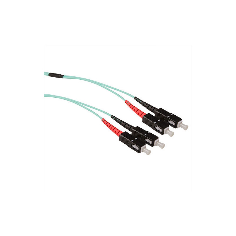 ACT Cable de conexión de fibra Reforzada Multimodo 50/125 OM3 duplex LSZH con conectores SC 10,00 m - RL5301 18,77 €
