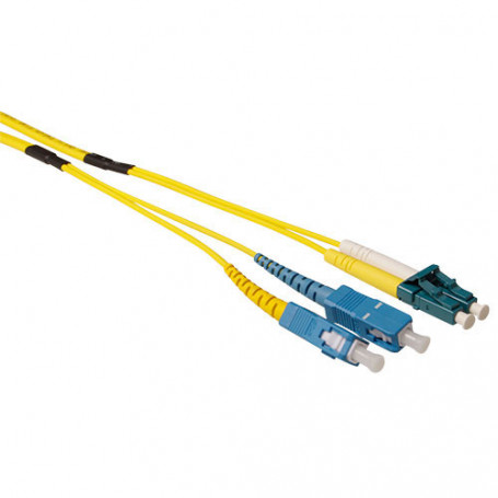 ACT Cable de conexión de fibra Reforzada Monomodo 9/125 OS2 duplex LSZH con conectores LC/SC 20,00 m - RL5602 21,75 €