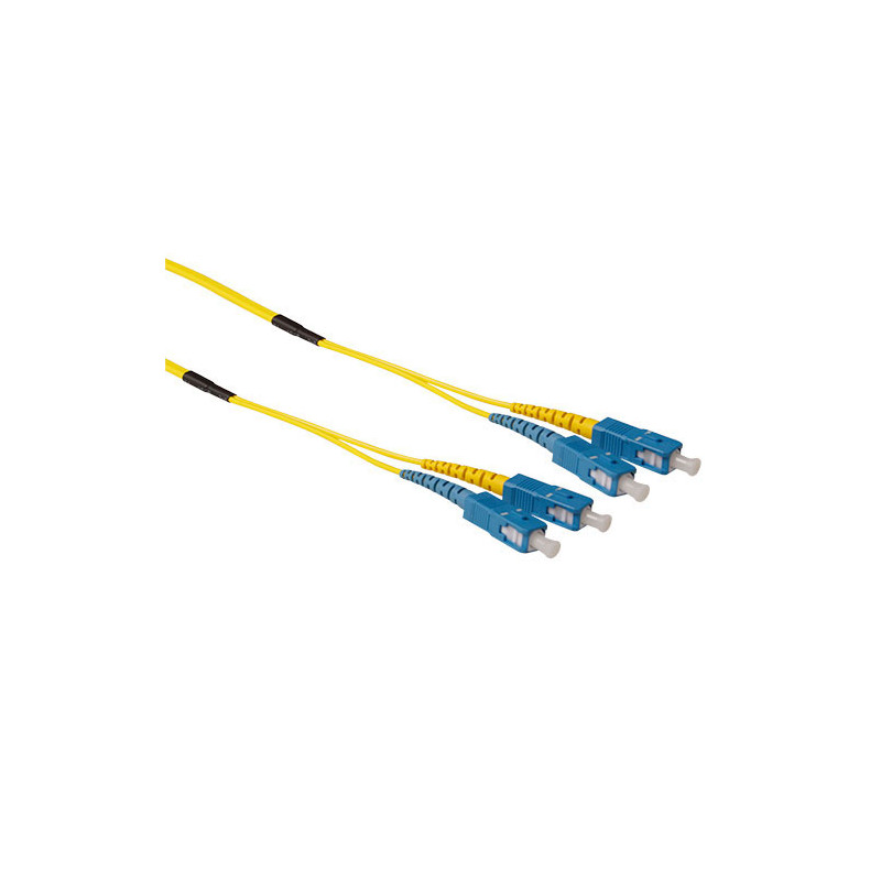 ACT Cable de conexión de fibra Reforzada Monomodo 9/125 OS2 duplex LSZH con conectores SC 20,00 m - RL5702 21,50 €