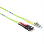 Cable de conexión de fibra dúplex 0,5 metros LSZH Multimodo 50/125 OM5 con conectores LC 9,24 €