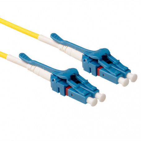 Cable de fibra Optica Uniboot Monomodo 9/125 OS2 G657A duplex LSZH con conectores con extractores LC 1,00 m - RL6401 10,45 €