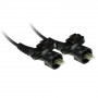 Cable de Fibra Óptica 50/125 Duplex LC (IP67) - LC (IP67) Multimodo de 10m