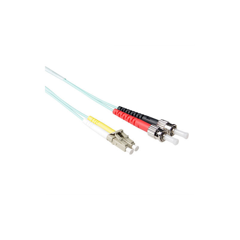 Cable de Fibra Óptica Multimodo 50/125 OM3 duplex LSZH con conectores LC/ST 3,00 m 8,76 €