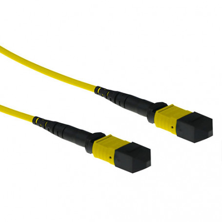 Cable de Fibra Óptica Monomodo 9/125 OS2 Polaridad A con conectores hembra MTP 3m