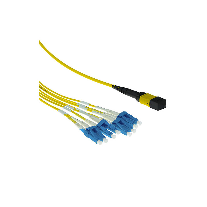 Cable de Fibra Óptica Monomodo 9/125 OS2 1 x MTP hembra - 4 X LC dúplex 8 fibras 1m 59,92 € Cable de Fibra Óptica Monomodo 9/125 OS2 1 x MTP hembra - 4 X LC dúplex 8 fibras 1m 59,92 €