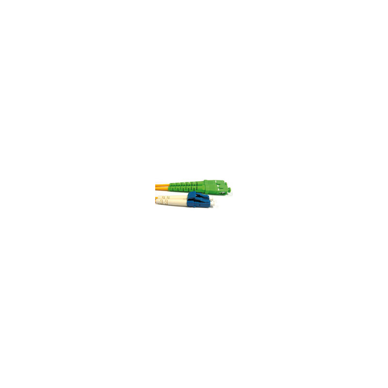 Cable de Fibra Óptica Monomodo 9/125 OS2 duplex LSZH con conectores SC/APC y LC/PC 3,00 m 10,54 € Cable de Fibra Óptica Monomodo 9/125 OS2 duplex LSZH con conectores SC/APC y LC/PC 3,00 m 10,54 €