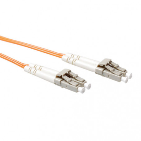 Cable de fibra óptica Multimodo 62,5/125 OM1 duplex LSZH con conectores LC 0,50 m - RL9000 8,40 €