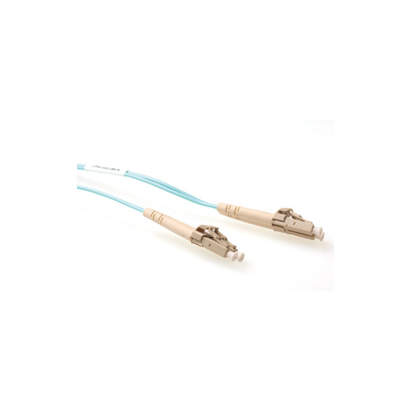 Cable de Fibra Óptica Multimodo 50/125 OM3 duplex LSZH con conectores LC 0,50 m - RL9600 8,43 €