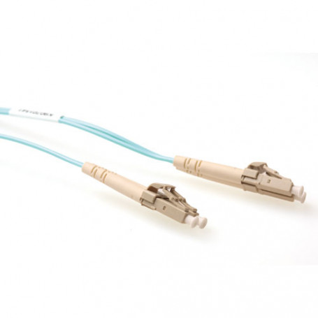 Cable de Fibra Óptica Multimodo 50/125 OM3 duplex LSZH con conectores LC 0,50 m - RL9600 8,43 €