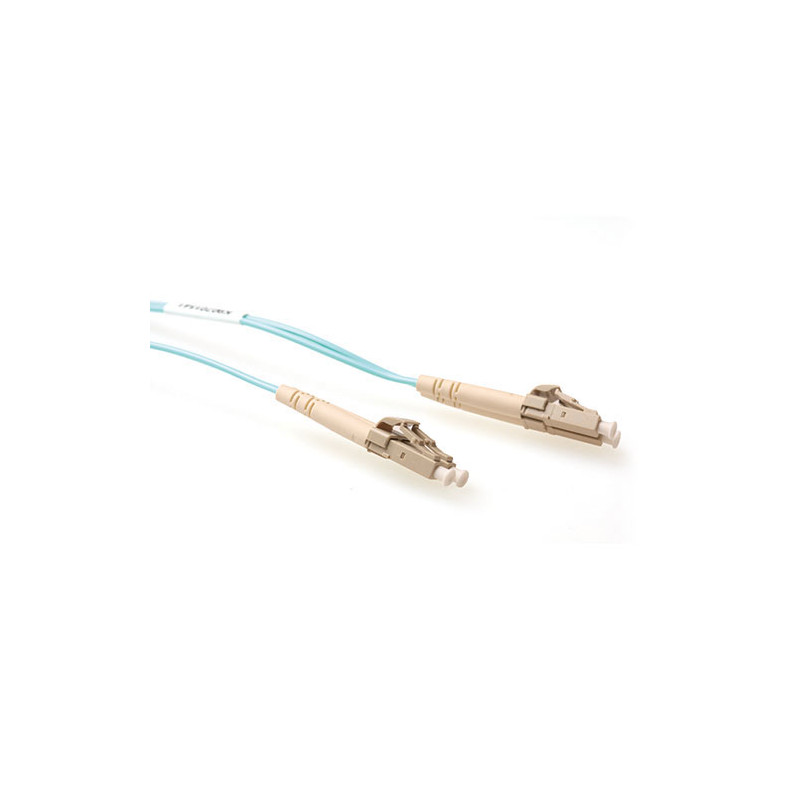 Cable de Fibra Óptica Multimodo 50/125 OM3 duplex LSZH con conectores LC 0,25 m 8,34 €