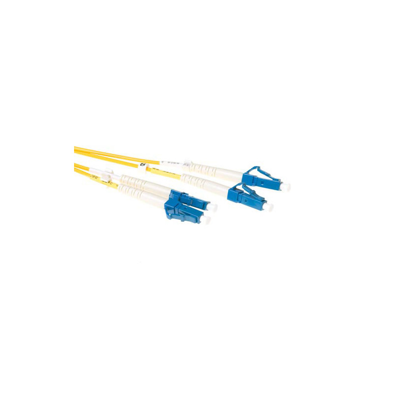 Cable de fibra óptica Monomodo 9/125 OS2 duplex LSZH con conectores LC 7,00 m - RL9907 11,32 €