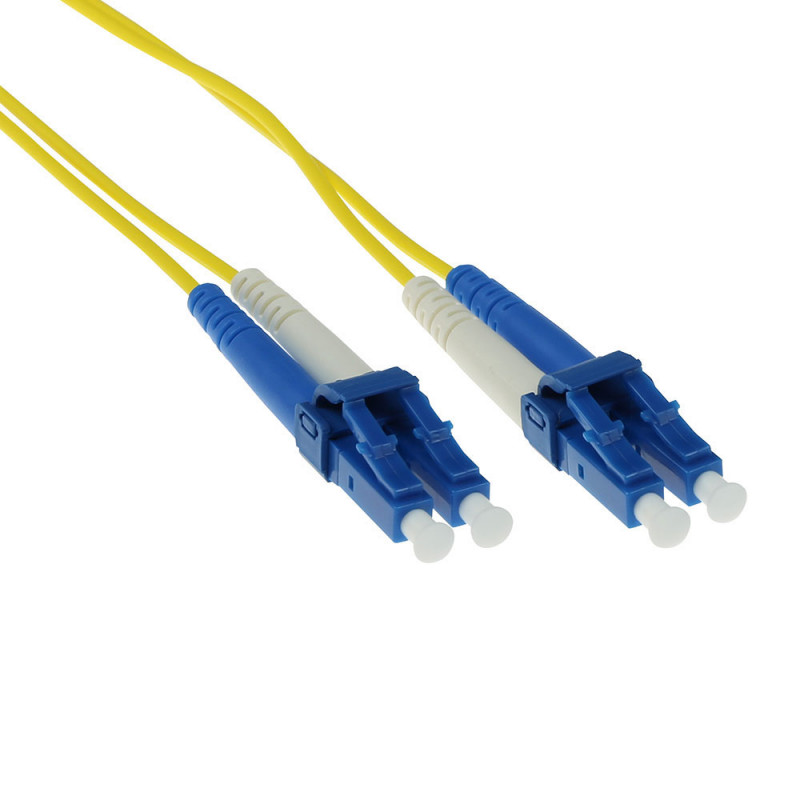 Cable de Fibra Óptica 12 metros LSZH Monomodo 9/125 OS2 fiber patch cable duplex with LC connectors