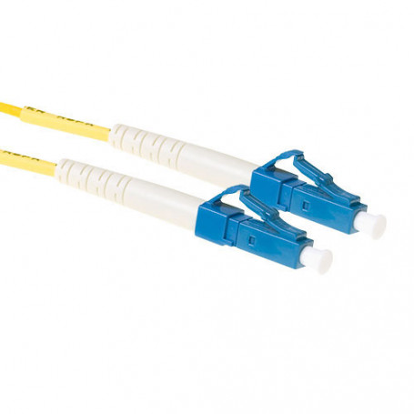 Cable de Fibra Óptica Monomodo 9/125 OS2 simplex LSZH con conectores LC  1,00 m