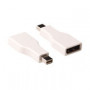 Adaptador Mini DisplayPort macho a DisplayPort hembra - AB3996 4,74 €