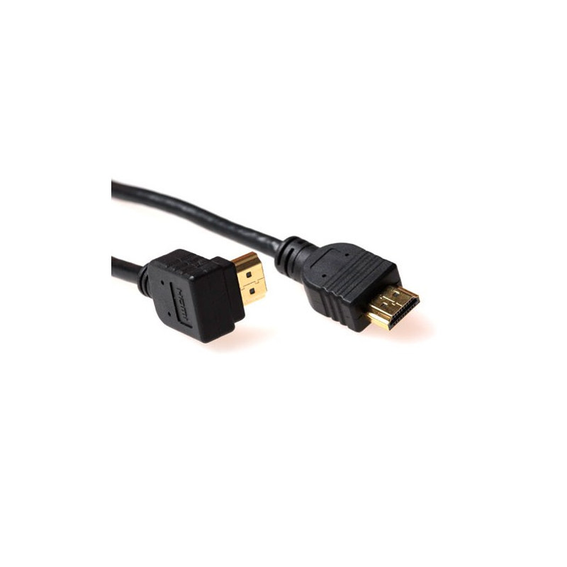Cable HDMI 0,50 m High Speed Macho angulado a Macho recto - AK3675 2,61 € product_reduction_percent